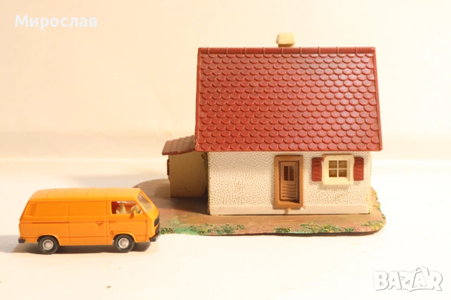 FALLER? KIBRI?VOLLMER H0 1/87 СГРАДА КЪЩА ВАГОН ВЛАК ЖП