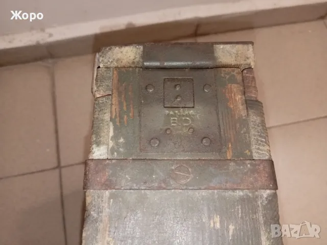дървено патронно сандъче кутия боеприпаси MG08 WW1 WWI, снимка 8 - Антикварни и старинни предмети - 47914706