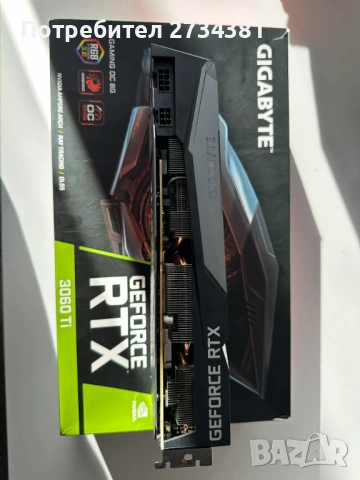 Видео карта Gigabyte RTX 3060TI 8GB, снимка 4 - Видеокарти - 53041612