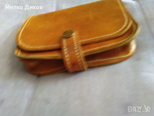 Чанта колан за кръста естествена кожа 155х115х25мм, снимка 3 - Чанти - 41936995