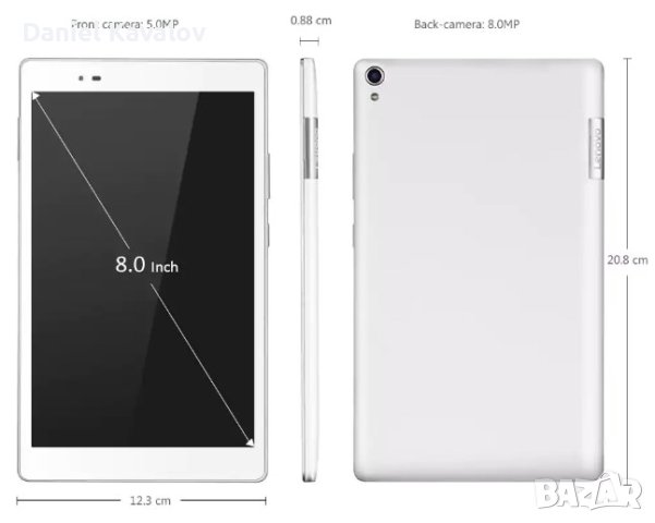Таблет : Lenovo Tab3 8 Plus, снимка 8 - Таблети - 41537926
