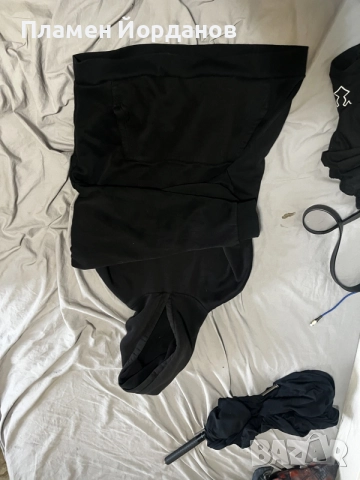 Суичер черен hoodie XL, снимка 2 - Суичъри - 56136053
