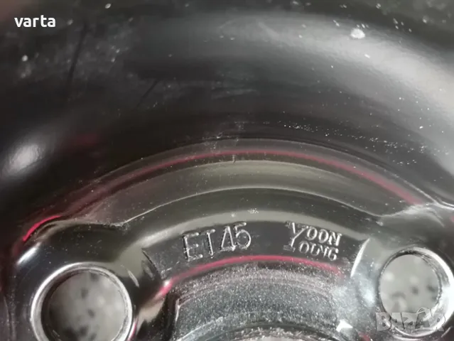 1бр НОВА ОРИГИНАЛНА джанта за OPEL, DAEWOO, CHEVROLET 14" , снимка 5 - Гуми и джанти - 47840582