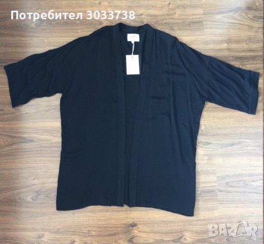 Denim Hunter Дамска тънка наметка тип кимоно без колан, снимка 2 - Жилетки - 41512091