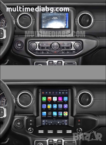 Jeep Wrangler JL 2018-2023 9.7 Мултимедия Навигация Android, снимка 5 - Аксесоари и консумативи - 52293685