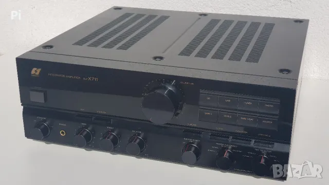 Аудиофилски усилвател Sansui AU-X711 , снимка 3 - Ресийвъри, усилватели, смесителни пултове - 49289292