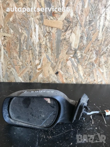 Ляво странично огледало за Mazda 6 2.0D черен цвят (2002-2006) 015797, снимка 2 - Части - 53651464