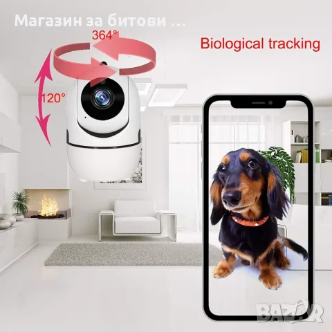 Wifi камера облак, снимка 4 - IP камери - 55947278