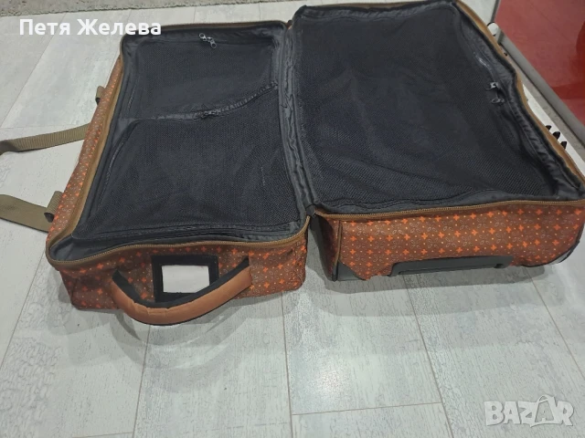 Куфар NEW YORK с телескопична дръжка и колела , снимка 16 - Куфари - 51300910