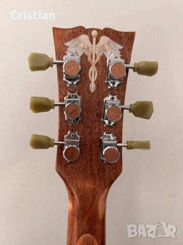 Luthier Custom Les Paul Tribute – Seymour Duncan JB/Jazz, Bigsby, Roasted Maple, снимка 7 - Китари - 53637803