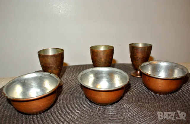 Медни чаши за кафе, снимка 8 - Чаши - 48615465