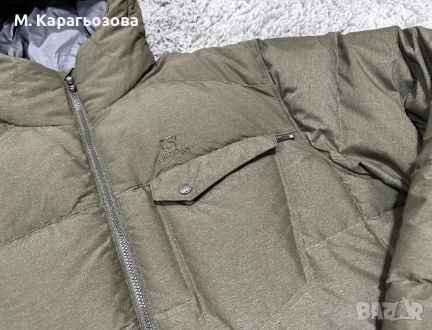 Пухено яке Salomon Down Hooded Jacket, Размер XXL, снимка 3 - Якета - 52894059