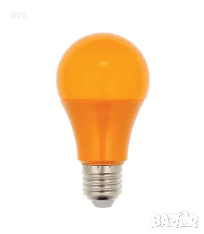 LED крушка отблъскваща комари 9W А60 1700K VITO E27, снимка 1