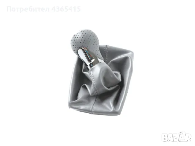 Топка с маншон за скоростен лост за Audi A4 B6 / B7 Сив - 5 Скорости, снимка 2 - Части - 49287800