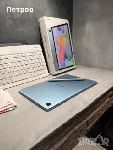 КАТО НОВ Samsung Galaxy Tab S6 Lite Cellular + Keyboard + S Pen + калъф, снимка 4 - Таблети - 56238385