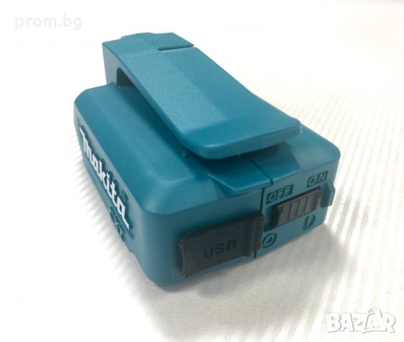 Makita USB адаптор за зарежданe на смартфони, таблети, 10,8 V/12 V, снимка 3 - Други инструменти - 34784370