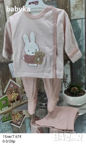 Комплекти за момичета до 24м, снимка 13 - Комплекти за бебе - 52516883