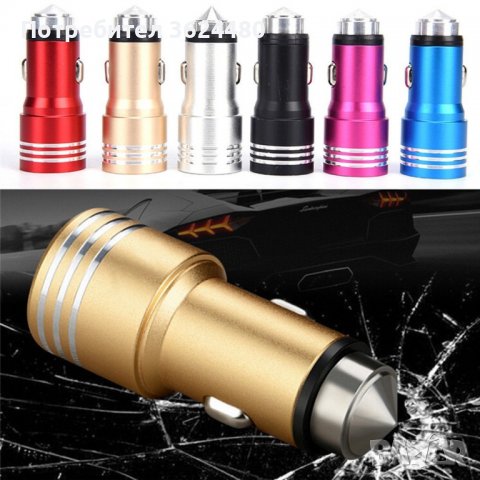 Адаптер за запалка на кола с 2 бр. USB, снимка 2 - Аксесоари и консумативи - 39532295