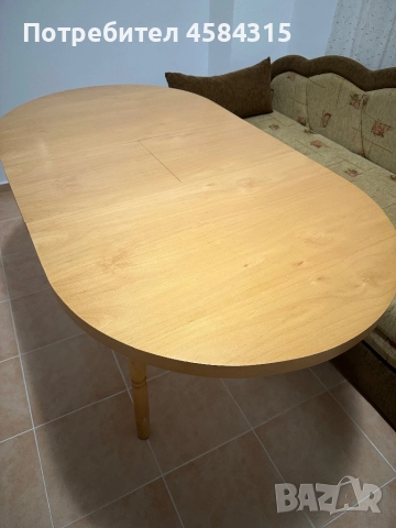 Маса за трапезария и малка масичка