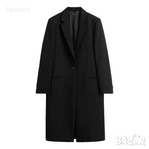 Палто в тъмен графит , снимка 2 - Палта, манта - 53569977