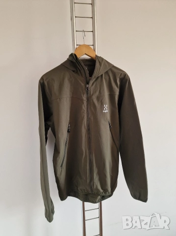 Страхотно мъжко туристическо яке HAGLOFS размер М , снимка 9 - Якета - 53772304