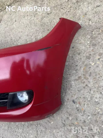 Предна броня ОРИГИНАЛНА за BMW БМВ 3та серия Е90 Е91 Червена 7153898 2011, снимка 4 - Части - 47837674