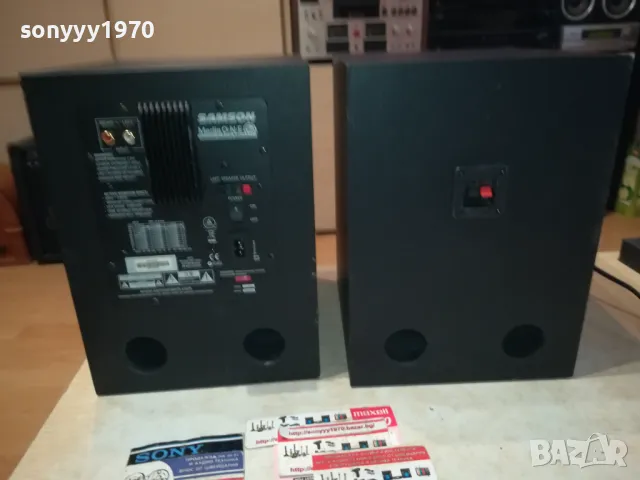 SAMSON MEDIA ONE 5A ACTIVE STUDIO MONITORS-SWISS 2312241053, снимка 17 - Тонколони - 48440037