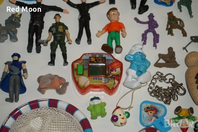 Голям Лот Фигурки направени за Mcdonald's Microsoft Sega 788гр, снимка 10 - Фигурки - 48660557