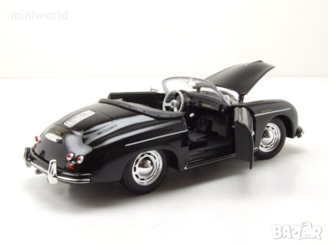 Porsche 356A Speedster - мащаб 1:24 на Welly моделът е нов в кутия, снимка 5 - Колекции - 43624313
