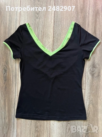 Дамска блуза с къс ръкав, снимка 5 - Тениски - 53532687