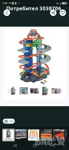 Писта гараж  hot wheels ultimate garage , снимка 2 - Коли, камиони, мотори, писти - 56046154