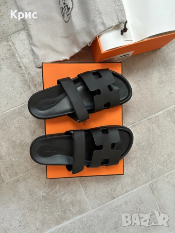 Чехли Hermes мъжки, снимка 5 - Мъжки чехли - 55889685