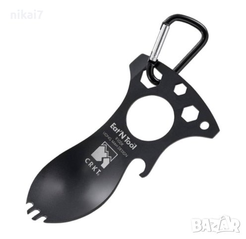 мултитул джобна льжица вилица отварачка за хранене къмпинг лов, снимка 9 - Други - 42076297