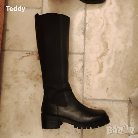Стилни дамски ботуши, естествена кожа, размер 40, снимка 12 - Дамски ботуши - 53093973