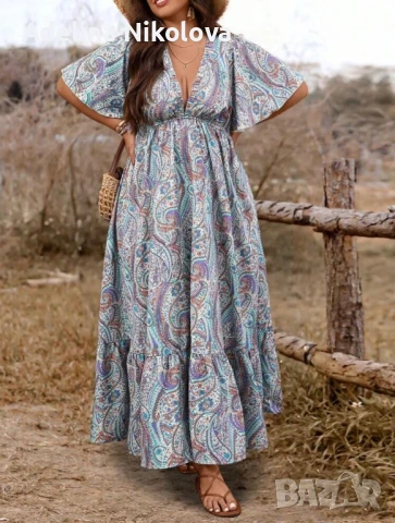 Лятна дълга рокля