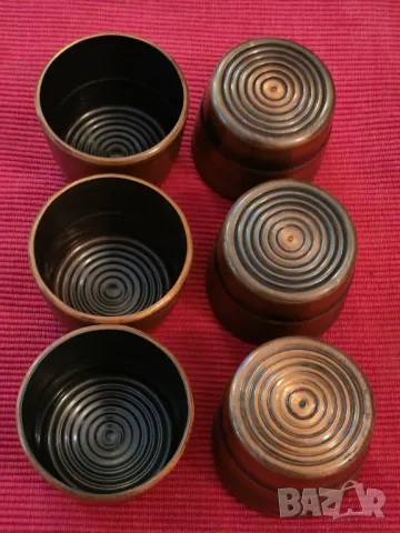 Стари подстакани ГДР. , снимка 2 - Антикварни и старинни предмети - 50402686