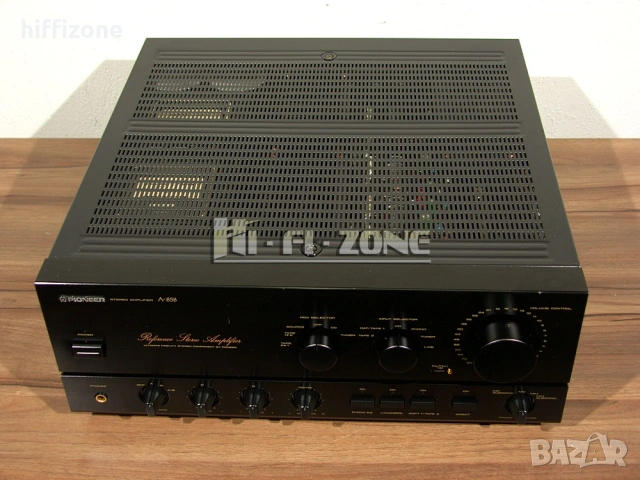 УСИЛВАТЕЛ Pioneer a-858 /6, снимка 2 - Ресийвъри, усилватели, смесителни пултове - 53721444