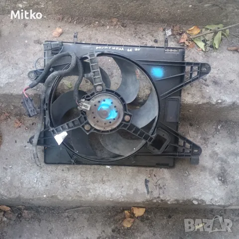 Вентилатор Воден Радиатор + Дифузьор За Фият Мултипла 1.6И 16В 2001г / Fiat Multipla 1.6I 16V 2001y