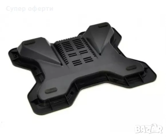 Охладител за лаптоп – Мощно охлаждане с безшумен вентилатор и RGB ефект, снимка 3 - Други - 49059782