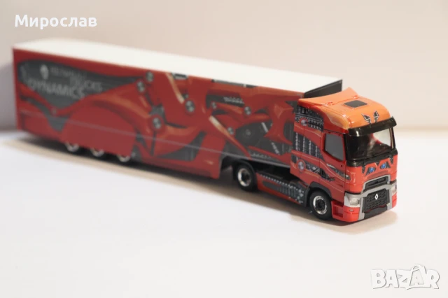 HERPA H0 1/87 RENAULT КАМИОН МОДЕЛ КОЛИЧКА TIR, снимка 8 - Колекции - 50755706