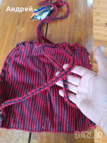 Стара овчарска торба #10, снимка 3 - Антикварни и старинни предмети - 41876167