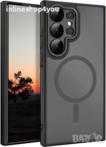 Матов MAGSAFE Кейс за Samsung Galaxy S24 Ultra