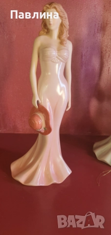 Две нови красиви порцеланови дами на REGAL, снимка 8 - Статуетки - 52017939