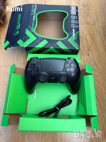 Чисто нов джойстик Battletron PS4 Controller Broken !, снимка 8 - PlayStation конзоли - 52306523