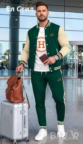 💙Мъжки екип ✨🔥🔥🔥 👍 ✨𝗣𝗿𝗶𝗰e :26€ НА ЕДРО✨𝗦ı𝘇𝗲:  MM L XL XXL XXL 📌6 бр, снимка 2 - Спортни дрехи, екипи - 53671952