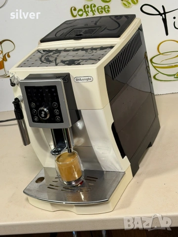 Кафемашина кафе автомат delonghi magnifica с гаранция, снимка 3 - Кафемашини - 53449192