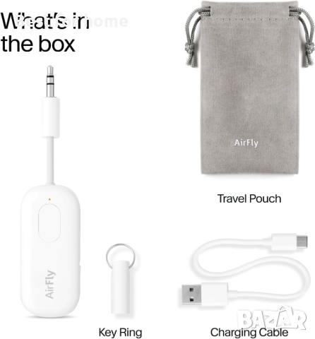  Безжичен Bluetooth адаптер за предавател/приемник за 2 слушалки, снимка 2 - Други - 51668506