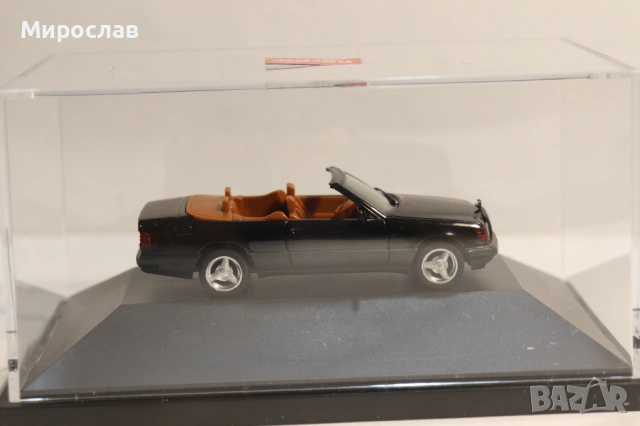 HERPA H0 1/87 MERCEDES BENZ 124 МОДЕЛ КОЛИЧКА, снимка 5 - Колекции - 53622842