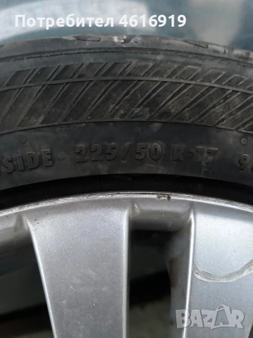 Джанти с гуми 5х108 17цола, снимка 4 - Гуми и джанти - 51995212