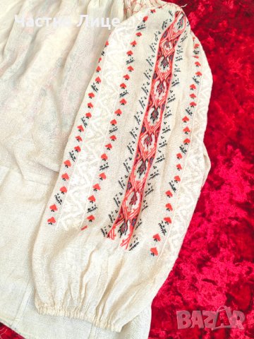 Оригинална Старинна Хърцойска Риза 30те г на Миналия Век, снимка 4 - Антикварни и старинни предмети - 42421815